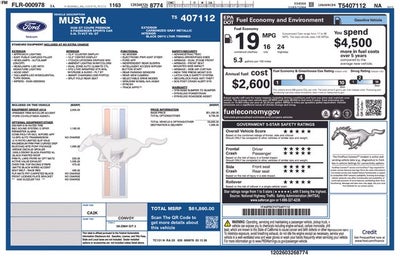 2026 Ford Mustang GT Premium Fastback